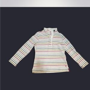 Joules Women’s Striped Long Sleeve Pullover Sweatshirt in size UK 12